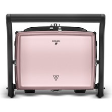 Karaca Gastro Grill Glass Premium 2400W Tost Makinesi Cosmic Lilac Uyumlu