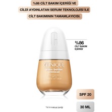 Clinique Even Better Clinical Serum Fondöten Spf 20 192333078334 85169 Wn 54 Honey Wheat (mf)