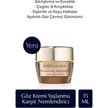 Estee Lauder Revitalizing Supreme+ Eye Balm Çok Amaçlı Yaşlanma Karşıtı Göz Kremi 15ml Hyalüronik Asit, Kolajen