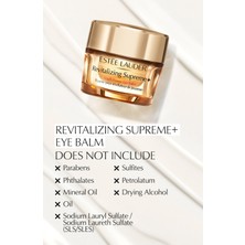 Estee Lauder Revitalizing Supreme+ Eye Balm Çok Amaçlı Yaşlanma Karşıtı Göz Kremi 15ml Hyalüronik Asit, Kolajen