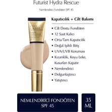 Estee Lauder Futurist Hydra Rescue SPF 45 Nemlendirici Fondöten 35ml - Renk: 2N2 Buff