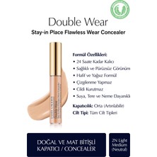 Estee Lauder Kapatıcı - Double Wear Stay-in-Place Flawless Wear Concealer - Renk: 2N Light Medium (Neutral) 7ml