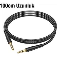 Hoco UPA24 Aux To Aux 3.5mm Ses Aktarım Kablosu 1mt