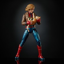 Hasbro Captain Marvel - Marvel Legends Captain Marvel (Bomber Jacket) (Kree Sentry BAF) Aksiyon Figürü