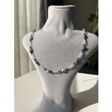 Doğaltaş Larimar Kolye