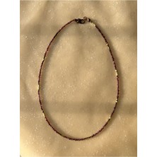 Doğaltaş Granat (Lal) Kolye