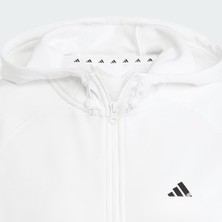 adidas W Gg Fz Hd Beyaz Kadın Eşofman Üstü
