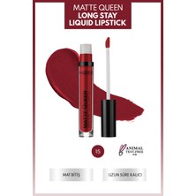 Note Matte Queen Lipstick Kalıcı Likit Ruj 15 Magestic Red - Kırmızı