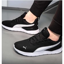 Puma Erkek Spor Ayakkabı Anzarun B-7 Unisex Günlük Spor Ayakkabı 371128 02RS-1 Siyah