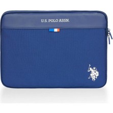 U.S. Polo Assn. Macbook Air - Macbook Pro 13&13.3 Inç Uyumlu Laptop Kılıfı Lacivert PLEVR23699