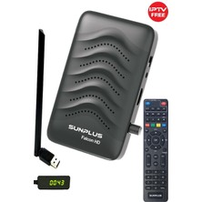 Sunplus Falcon Çanaklı-Çanaksız Tv Full Hd Akıllı Kumanda Sınırsız Sinema Paketi Uydu Alıcısı Wifi Anten