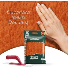 Seta Plaster / D-410 / Ipek Sıva | Canlı Sıva | Dekoratif Sıva