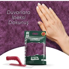 Seta Plaster / D-418 / Ipek Sıva | Canlı Sıva | Dekoratif Sıva