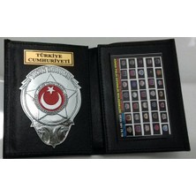 Aldatmaz Yakın Koruma Rozetli Cüzdan (2)Adet,al-Sıvıle Satılmaz-Sadece Yakın Koruma Personelı Satın Alabılır.