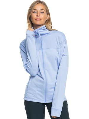 Roxy Vertere Full Zıp Mavi Kadın Sweatshirt