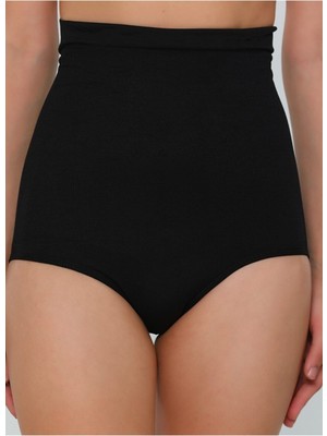 Sweet Sauna Underbust Alt Karın ve Göbek Toparlayıcı Inceltici Sıkılaştırıcı Gögüs Altı Silikonlu Kadın Yüksek Bel Siyah Slip Korse