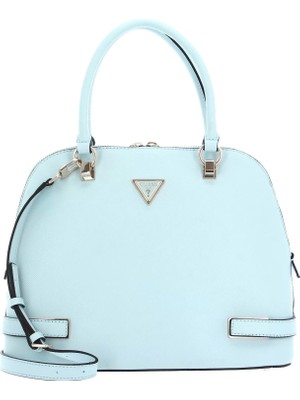 Guess Ice Blue Matilde Dome Satchel Kadın El Çantası