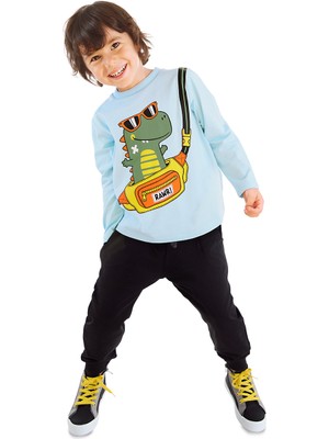 Denokids Dino Erkek Çocuk T-Shirt Eşofman Altı Takım