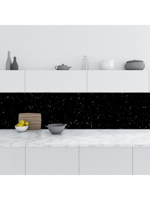 Sticker Art Mutfak Tezgah Arası Folyo Fayans Kaplama Folyosu Star Galaxy 60X200 cm