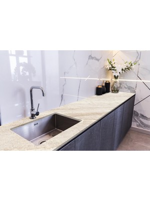 Sticker Art Tezgah Üstü Fayans Kaplama Folyosu Mutfak Tezgahı Kaplama Aqua Onix 70 cm x 5 Metre