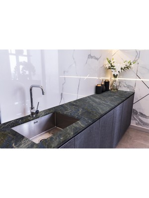 Sticker Art Tezgah Üstü Fayans Kaplama Folyosu Mutfak Tezgahı Kaplama Quartize 70 cm x 4 Metre