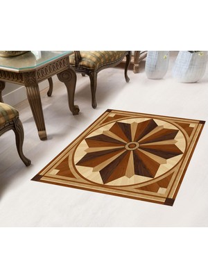 Sticker Art Yer Kaplama Zemin Kaplama Folyosu Dekoratif Folyo 65X65 cm 11.model