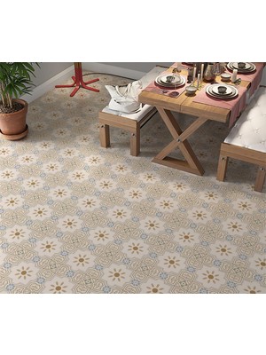 Sticker Art Yer Kaplama Zemin Kaplama Folyosu 65X130 cm Azulejo Tile