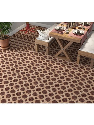 Sticker Art Yer Kaplama Zemin Kaplama Folyosu 65X130 cm Parke Zemin