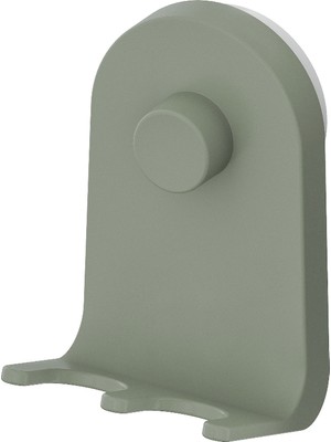 IKEA Öbonas Vantuzlu Kanca, Gri-Yeşil, 7X11 cm