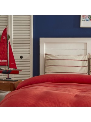 Nautica Home Darrel Çift Kişilik Pike Takımı Mercan