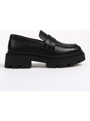 Greyder Siyah Kadın Loafer 32650 Zn