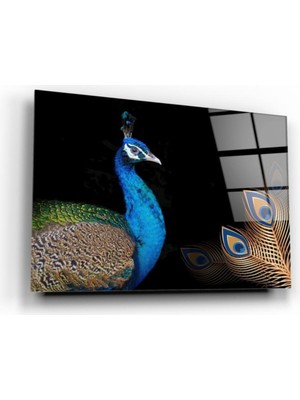 Miray Life Tavuskuşu Cam Tablo