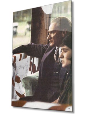 Miray Life Atatürk Cam Tablo