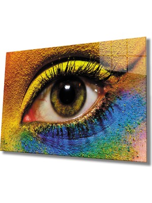 Miray Life Kadınlar  Göz Makyajı Cam Tablo