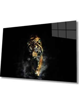 Miray Life Kaplan Hayvan  Cam Tablo