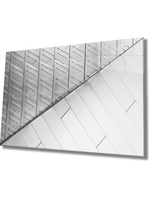 Miray Life Geometrik Mimari Cam Tablo