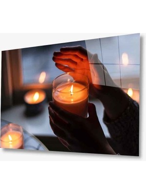 Miray Life Mum Kandil Cam Tablo