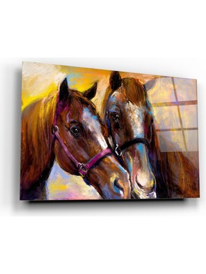 Miray Life Atlar Cam Tablo