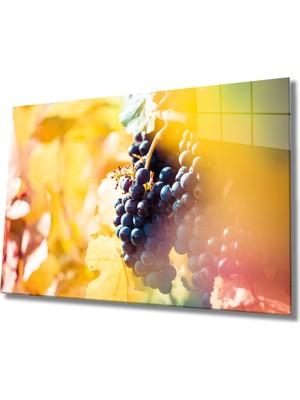 Miray Life Üzüm Cam Tablo Grape