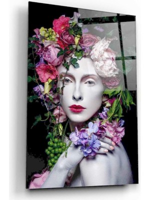 Miray Life Kadın Cam Tablo