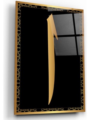 Miray Life Elif Hat Sanatı Cam Tablo