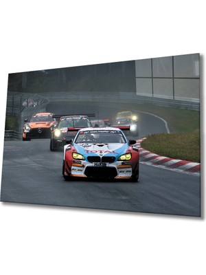 Miray Life Yarış Arabası Cam Tablo