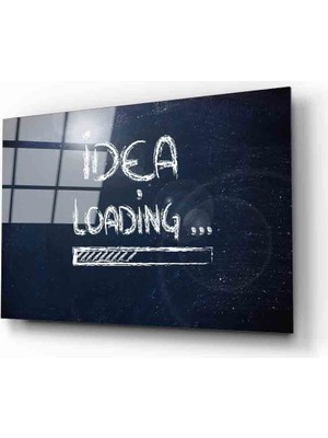 Miray Life Fütüristik Fikir  Cam Tablo