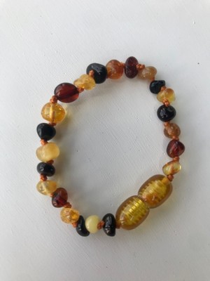 Kehribar Çocuk Bileklik 15.5 Cm