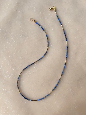 Doğaltaş Lapis Lazuli Kolye
