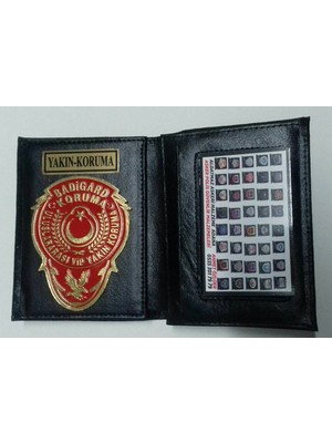 Aldatmaz Yakın Koruma Rozetli Cüzdan (2)Adet,al-Sıvıle Satılmaz-Sadece Yakın Koruma Personelı Satın Alabılır.