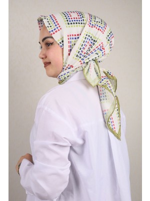 Scarfella Soft El Dikişli Eşarp DESEN-163 Renk-07 -93