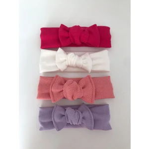 Nis Butik 4'lü Bandana Bebek Hediyelik Set