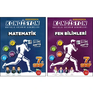 Newton Yayınları 7. Sınıf Matematik - Fen Bilimleri Kondisyon Denemeleri 2 Kitap