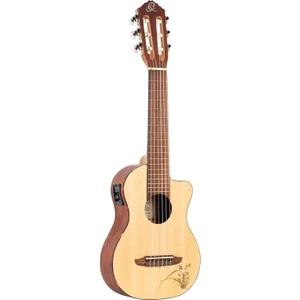 RGL5CE Elektro Klasik Travel Gitar (Laser Engraved Motif)